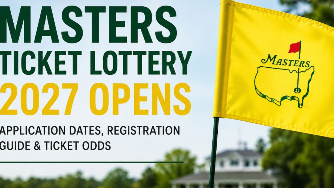 2027 Masters tickets
